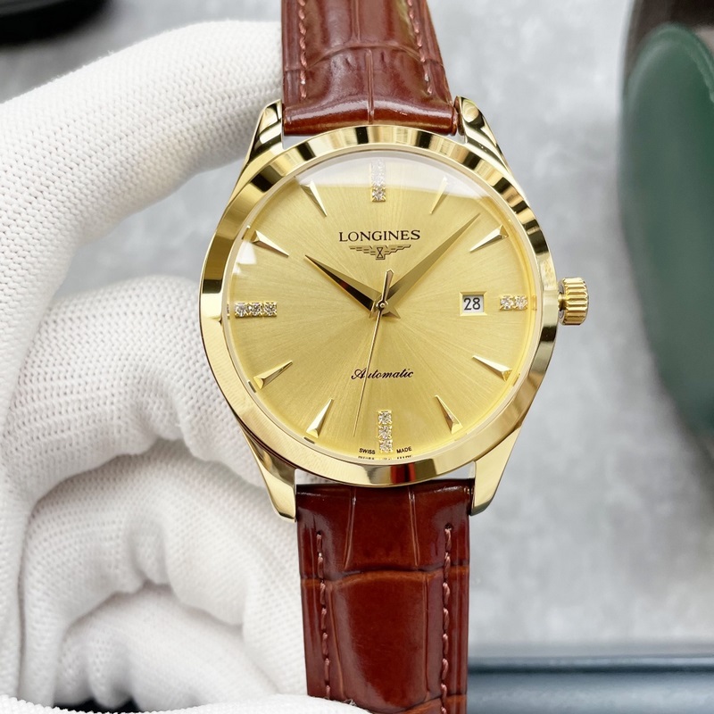 Longines Classic Men's Replica Watch Elegant Big Three Hands Design Superior Quality-6