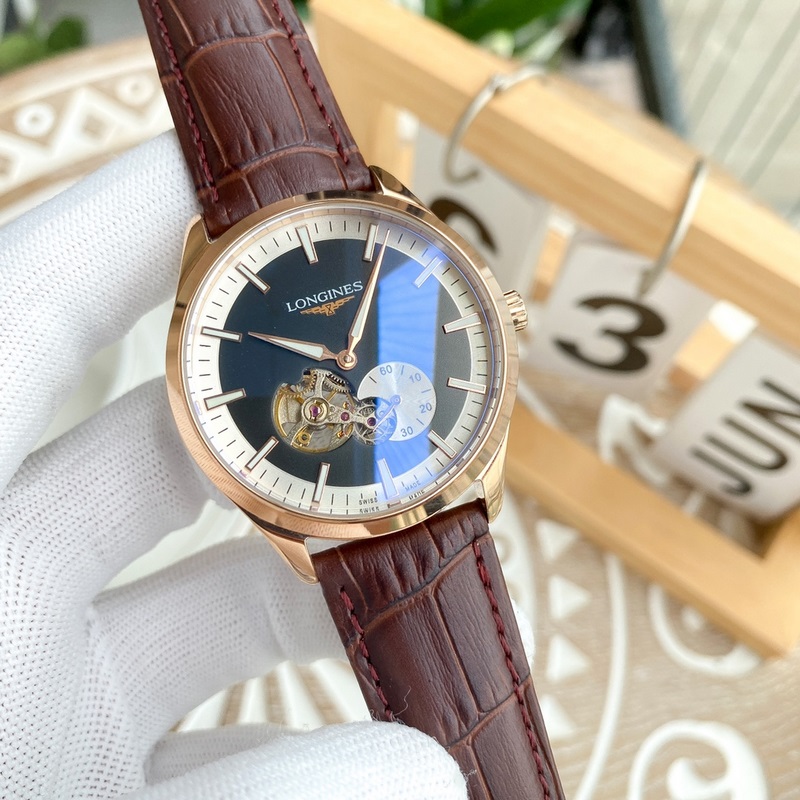 Longines Luxury Men's Multifunctional Replica Watch Elegant Design Superior Quality-3