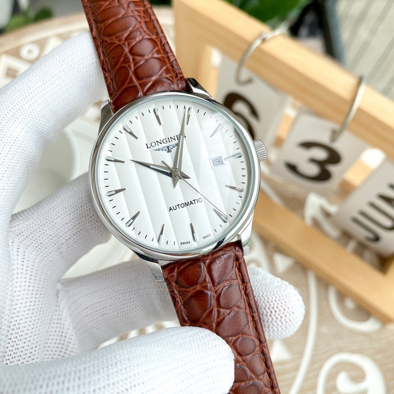 Longines Classic Men's Replica Watch Elegant Big Three Hands Design Premium Quality-2