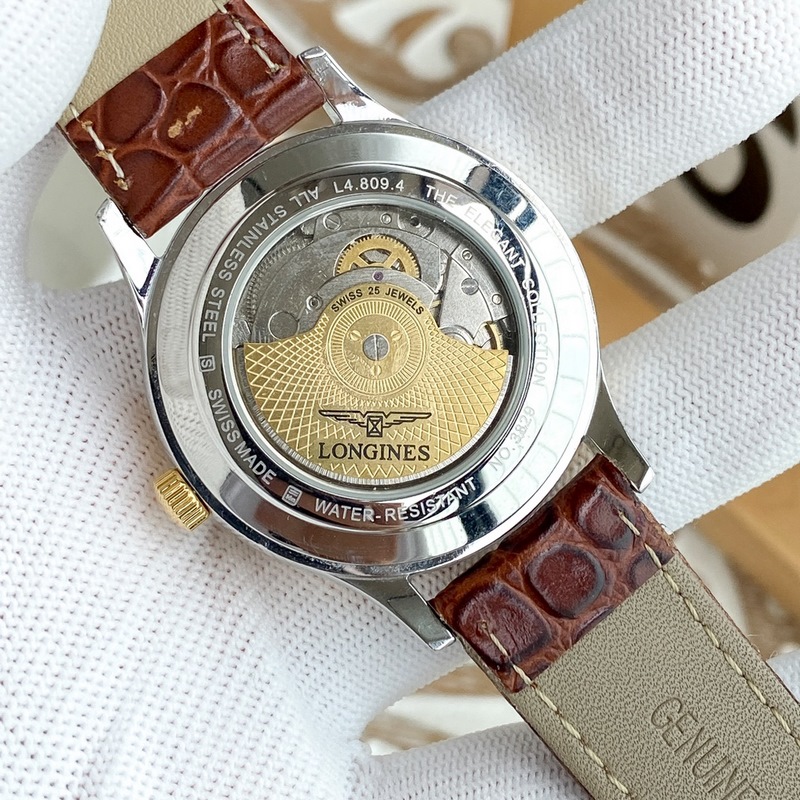 Longines Classic Men's Replica Watch Elegant Big Three Hands Design Premium Quality-7