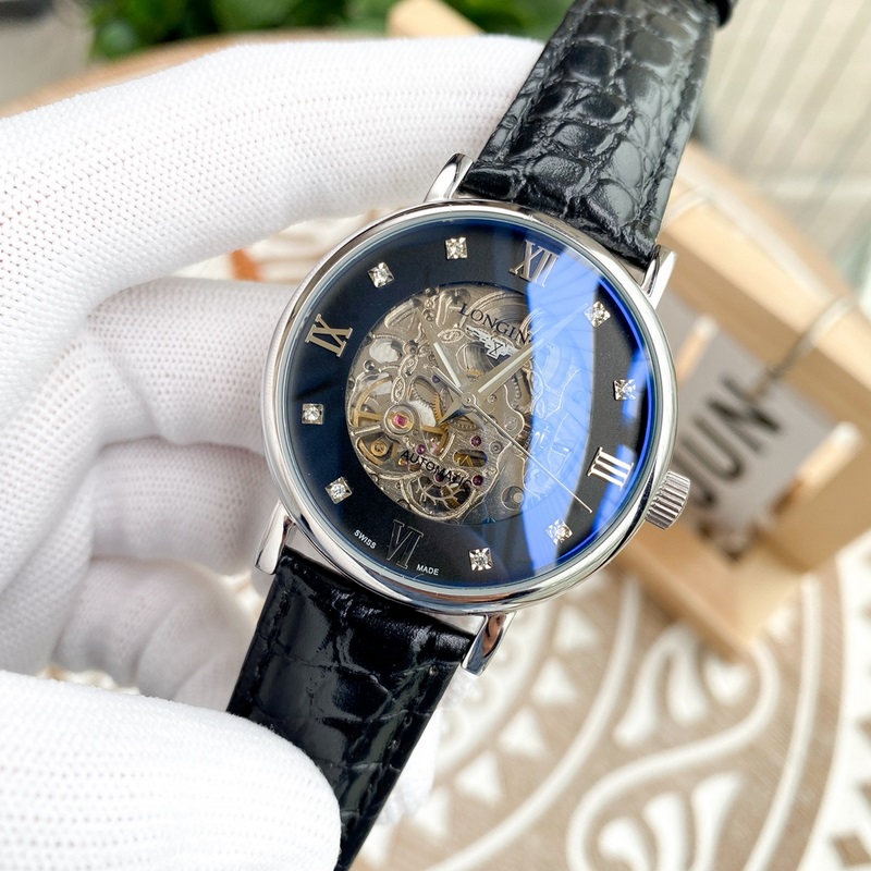 Longines Classic Men's Replica Watch Elegant Big Three Hands Design Superior Quality-1