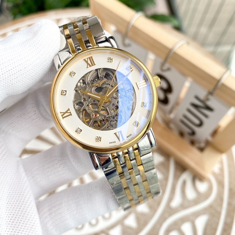 Longines Classic Men's Replica Watch Elegant Big Three Hands Design Superior Quality-3