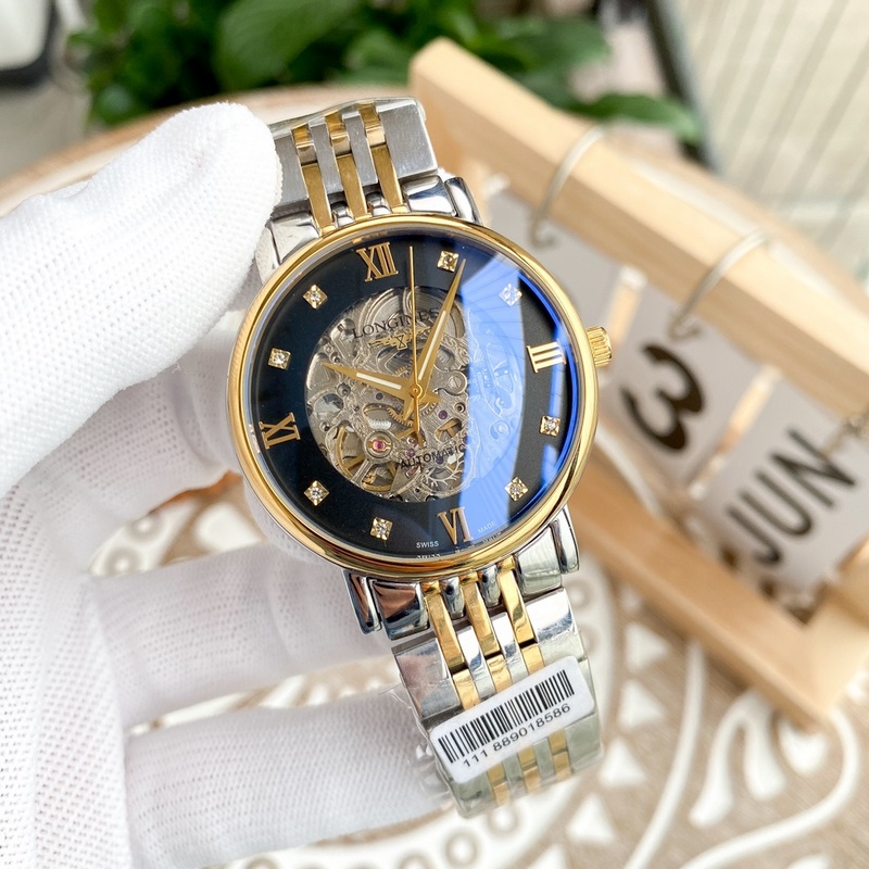 Longines Classic Men's Replica Watch Elegant Big Three Hands Design Superior Quality-5