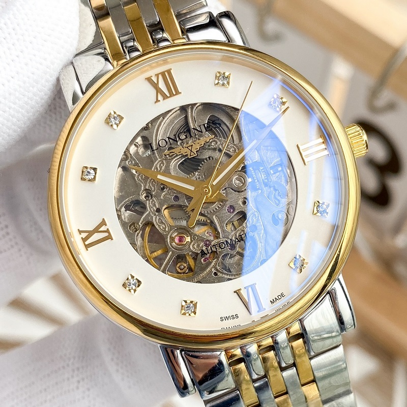 Longines Classic Men's Replica Watch Elegant Big Three Hands Design Superior Quality-6