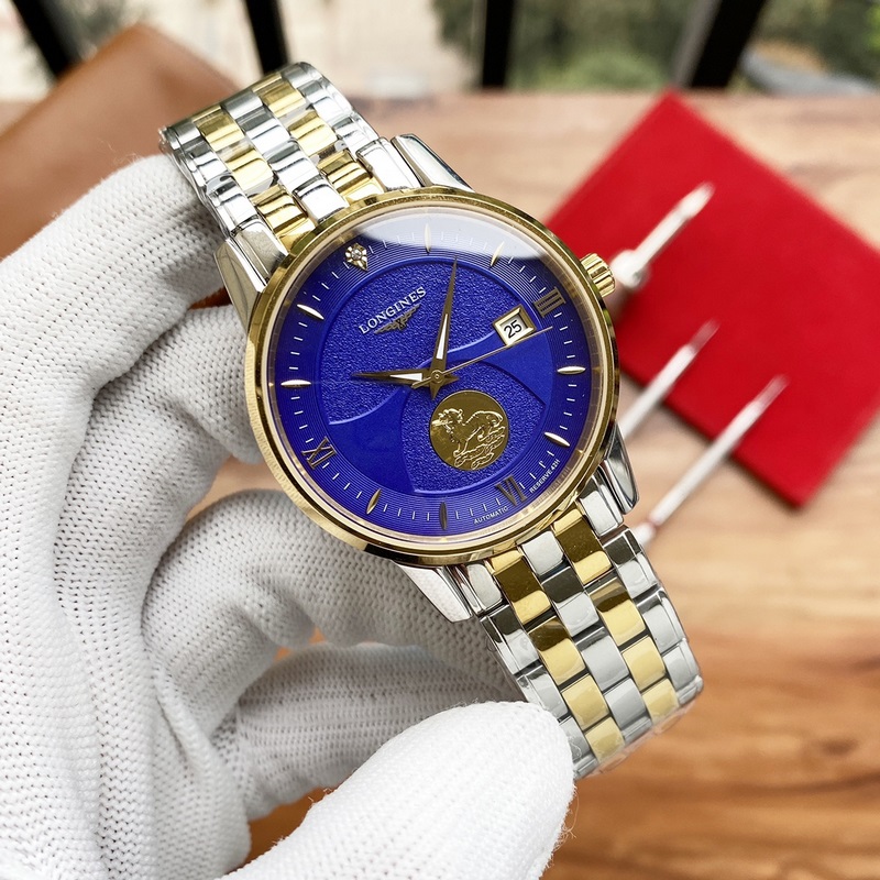 Longines Classic Men's Replica Watch Elegant Big Three Hands Design Superior Quality-1