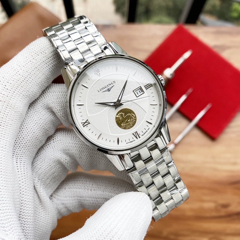 Longines Classic Men's Replica Watch Elegant Big Three Hands Design Superior Quality-2