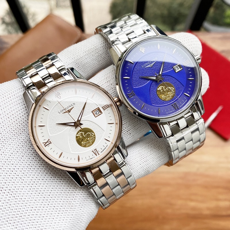 Longines Classic Men's Replica Watch Elegant Big Three Hands Design Superior Quality-5