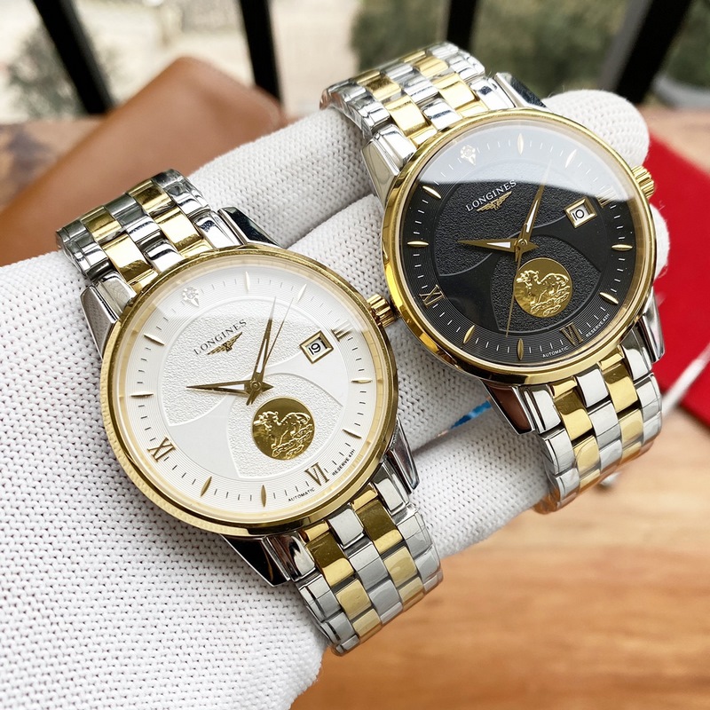 Longines Classic Men's Replica Watch Elegant Big Three Hands Design Superior Quality-6