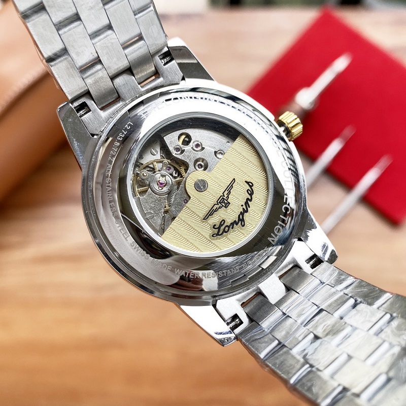 Longines Classic Men's Replica Watch Elegant Big Three Hands Design Superior Quality-8