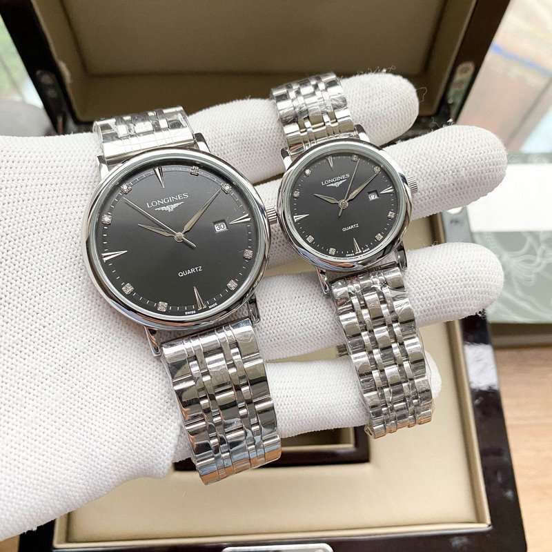 Longines Elegant Vintage Couple Replica Watch Timeless Design for Eternal Love-2