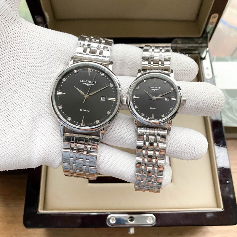 Longines Elegant Vintage Couple Replica Watch Timeless Design for Eternal Love-4