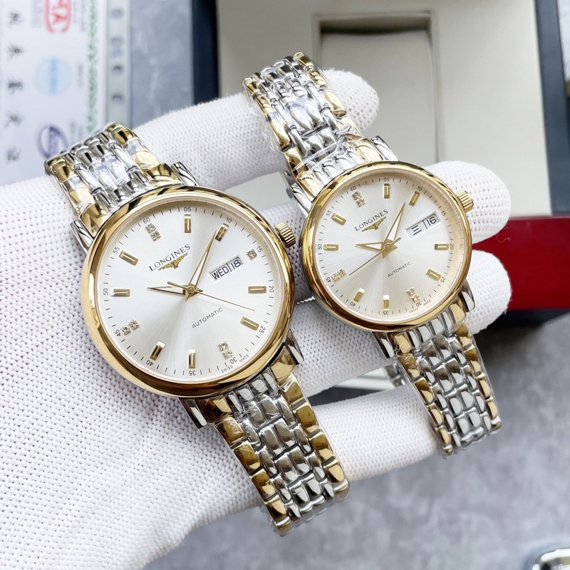 Longines Couple Replica Watch Elegant Exquisite Quality Best Seller-6