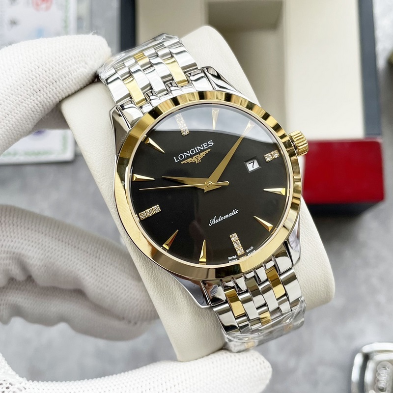 Longines Men's Replica Watch Classic Three-Hand Design Elegant Quality-2