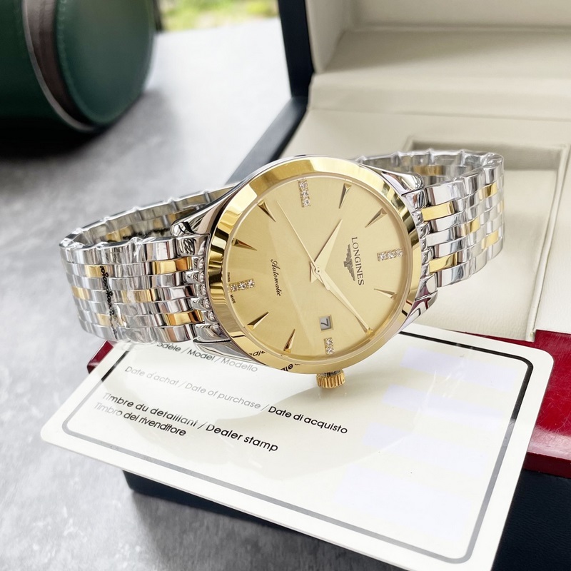 Longines Men's Replica Watch Classic Three-Hand Design Elegant Quality-5