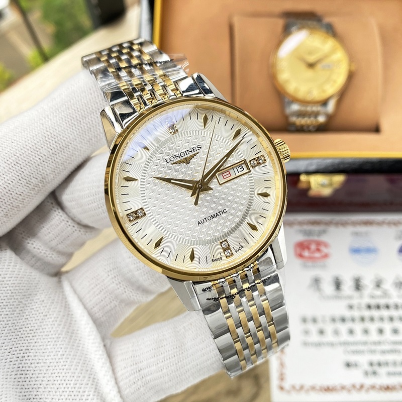 Longines Men's Classic Replica Watch Elegant Three-Hand Design Exquisite Quality-3