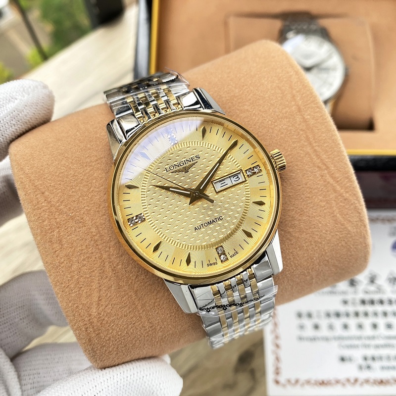Longines Men's Classic Replica Watch Elegant Three-Hand Design Exquisite Quality-4