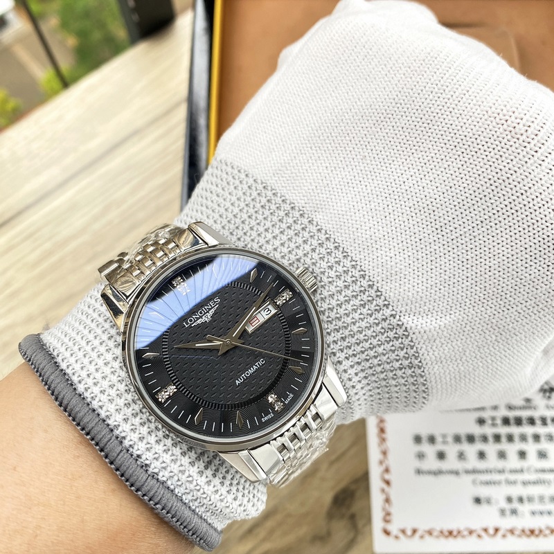 Longines Men's Classic Replica Watch Elegant Three-Hand Design Exquisite Quality-5