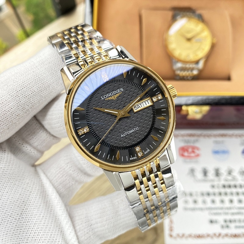 Longines Men's Classic Replica Watch Elegant Three-Hand Design Exquisite Quality-6