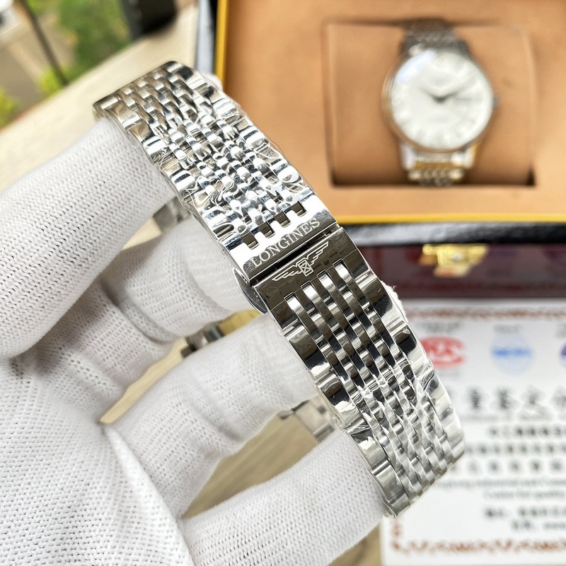 Longines Men's Classic Replica Watch Elegant Three-Hand Design Exquisite Quality-8