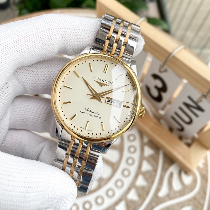 Longines Classic Men's Replica Watch Elegant Design Superior Quality Large Three Hands-1