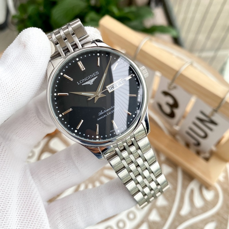 Longines Classic Men's Replica Watch Elegant Design Superior Quality Large Three Hands-5