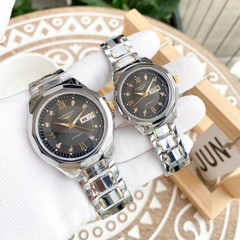 Longines Couple Replica Watch Elegant Exquisite Quality Best Seller-3