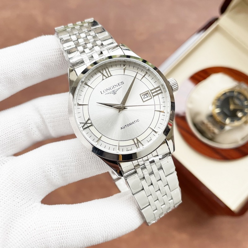 Longines Classic Men's Replica Watch Elegant Design Superior Quality Big Three Needles-2