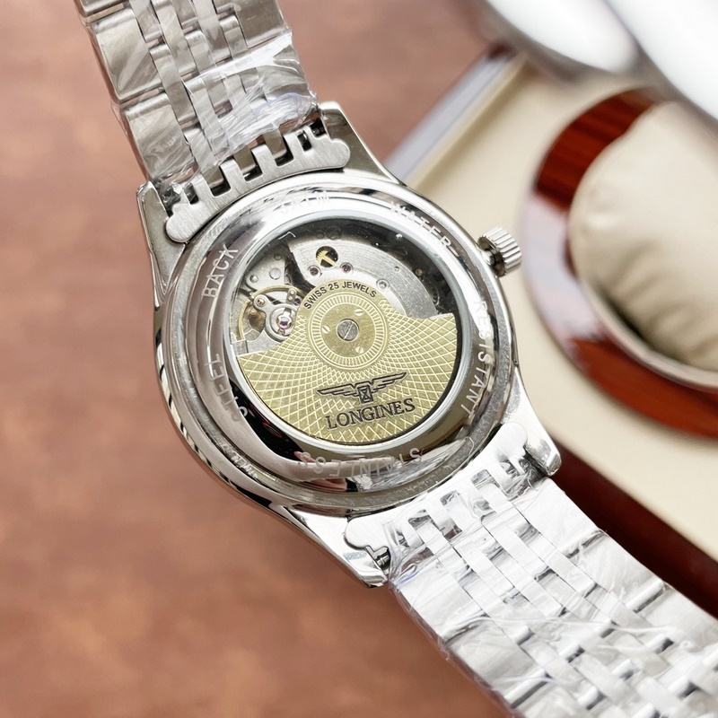 Longines Classic Men's Replica Watch Elegant Design Superior Quality Big Three Needles-7