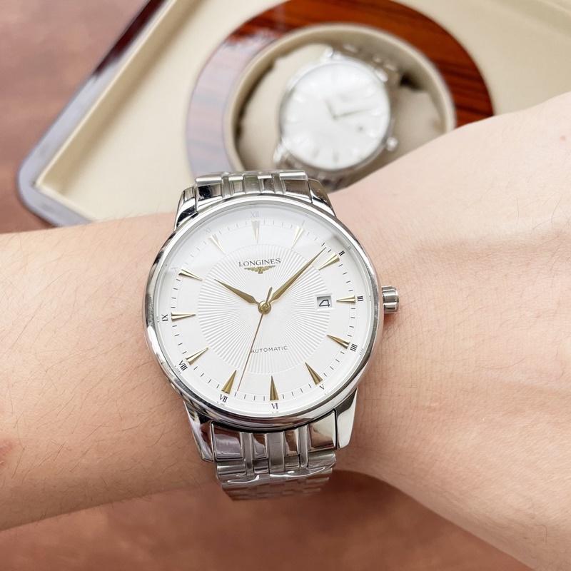 Longines Classic Men's Replica Watch Elegant Big Three Hands Design Superior Quality-2