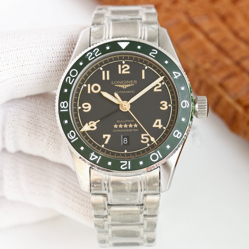 Longines Spirit Zulu Time 42mm New Luxury Replica Watch Release-3