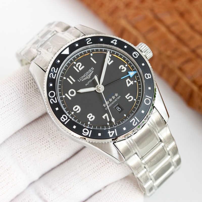 Longines Spirit Zulu Time 42mm New Luxury Replica Watch Release-7