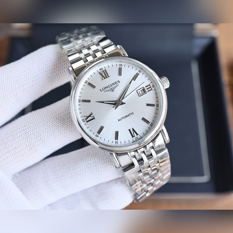 Longines Men's Classic Replica Watch Elegant Large Three-Hand Design Exquisite Quality-2