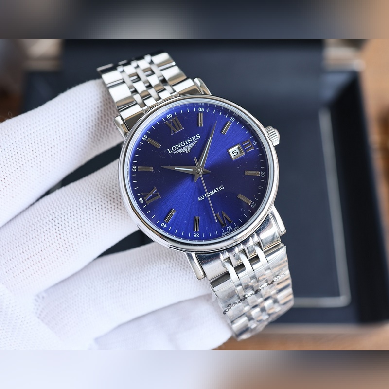 Longines Men's Classic Replica Watch Elegant Large Three-Hand Design Exquisite Quality-4