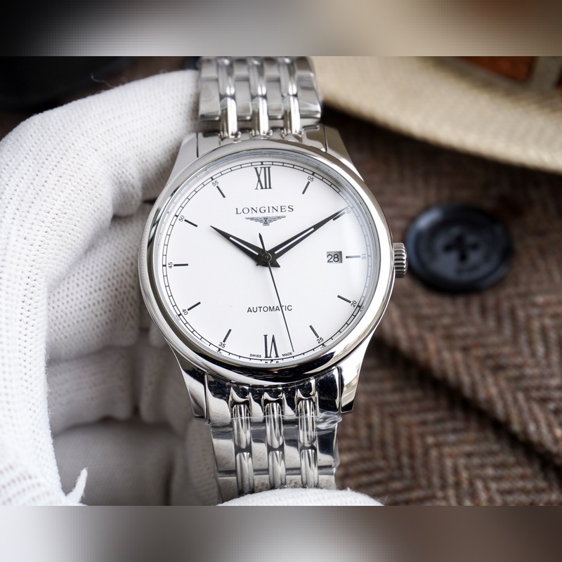 Longines Men's Replica Watch Classic Big Three Hands Elegant and Premium Quality-1