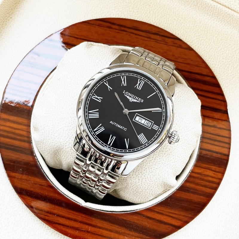 Longines Classic Men's Replica Watch Elegant Big Three Hands Design Superior Quality-5