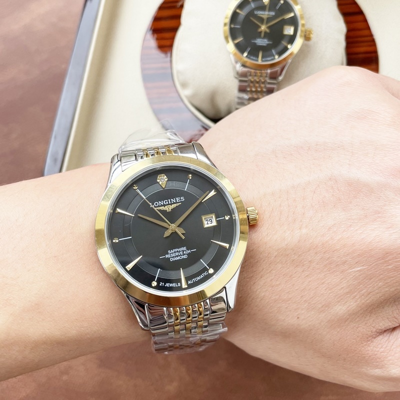 Longines Elegant Couple Replica Watch Simple Exquisite High Quality-4