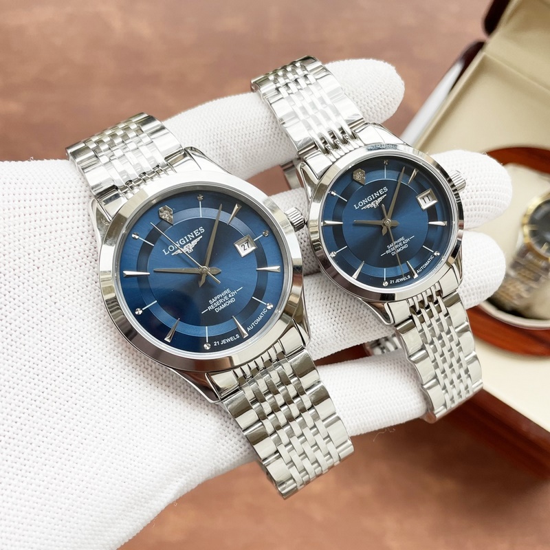 Longines Elegant Couple Replica Watch Simple Exquisite High Quality-5