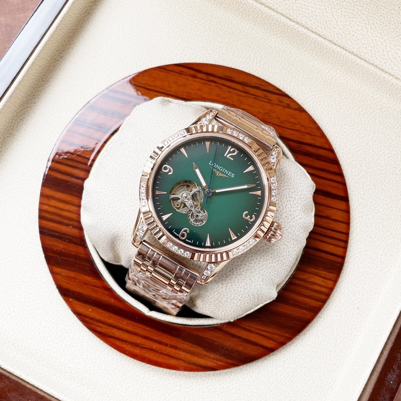 Longines Classic Men's Replica Watch with Skeleton Design Exquisite Craftsmanship and Elegant Style-6