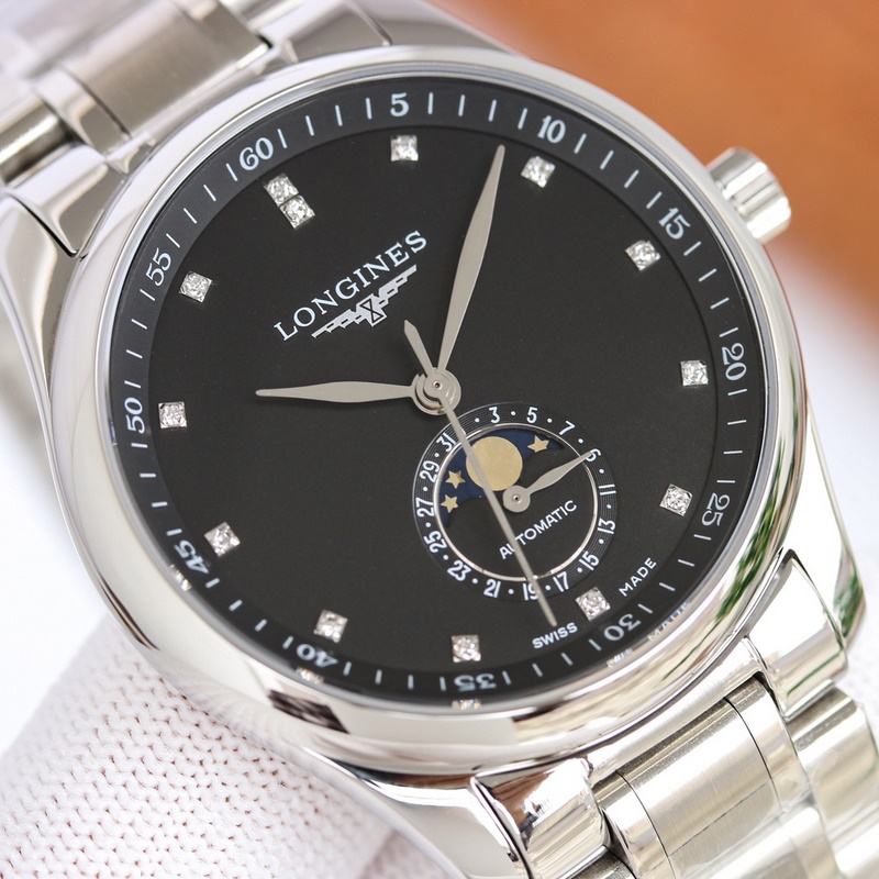 LONGINES Master Collection Moonphase 40mm Replica Watch Quality Classic Timepiece-2