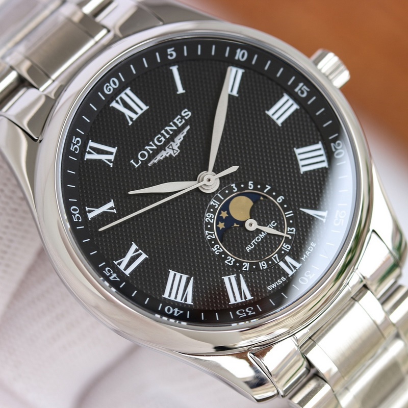 LONGINES Master Collection Moonphase 40mm Replica Watch Quality Classic Timepiece-5