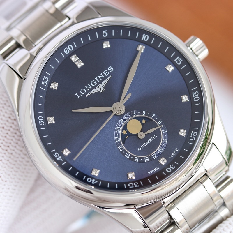 Longines Master Collection Moonphase 40mm Replica Watch Premium Quality Classic-2