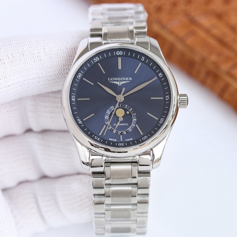 Longines Master Collection Moonphase 40mm Replica Watch Premium Quality Classic-4