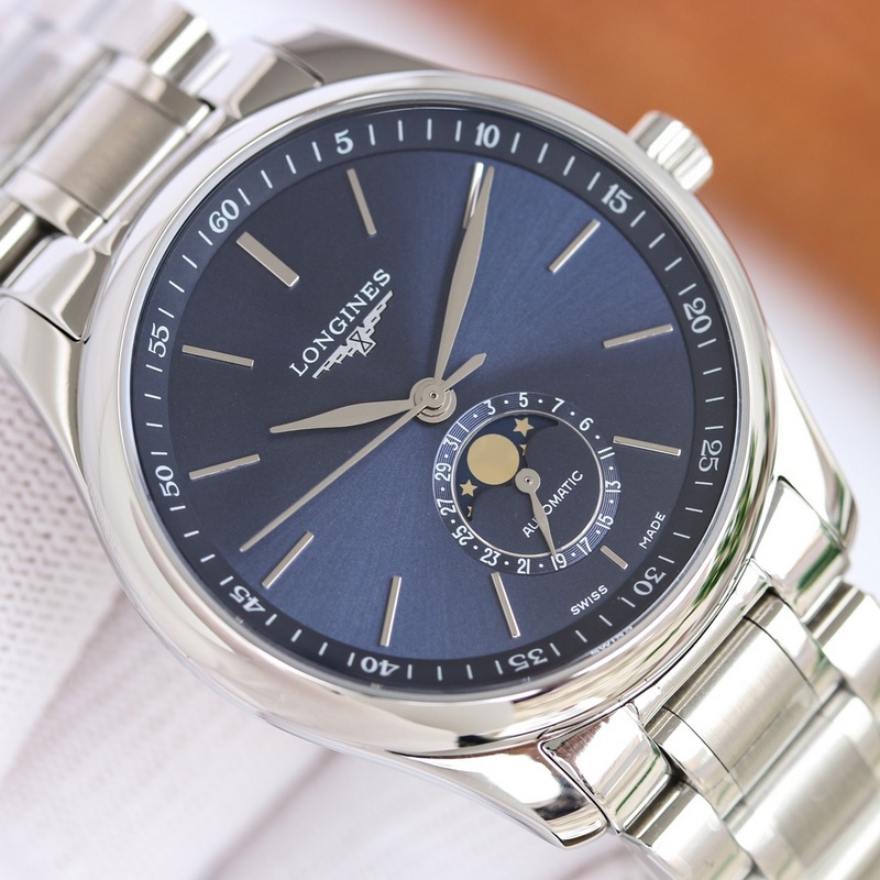 Longines Master Collection Moonphase 40mm Replica Watch Premium Quality Classic-6