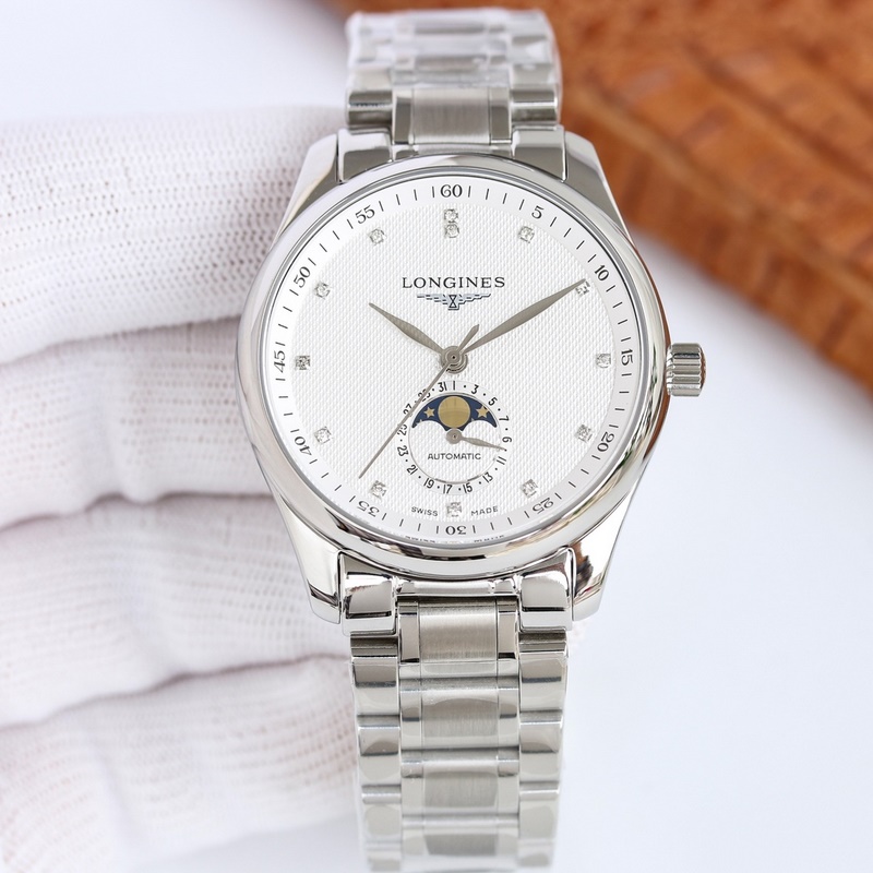LONGINES Master Collection Moonphase 40mm Replica Watch Quality Classic Craftsmanship-1