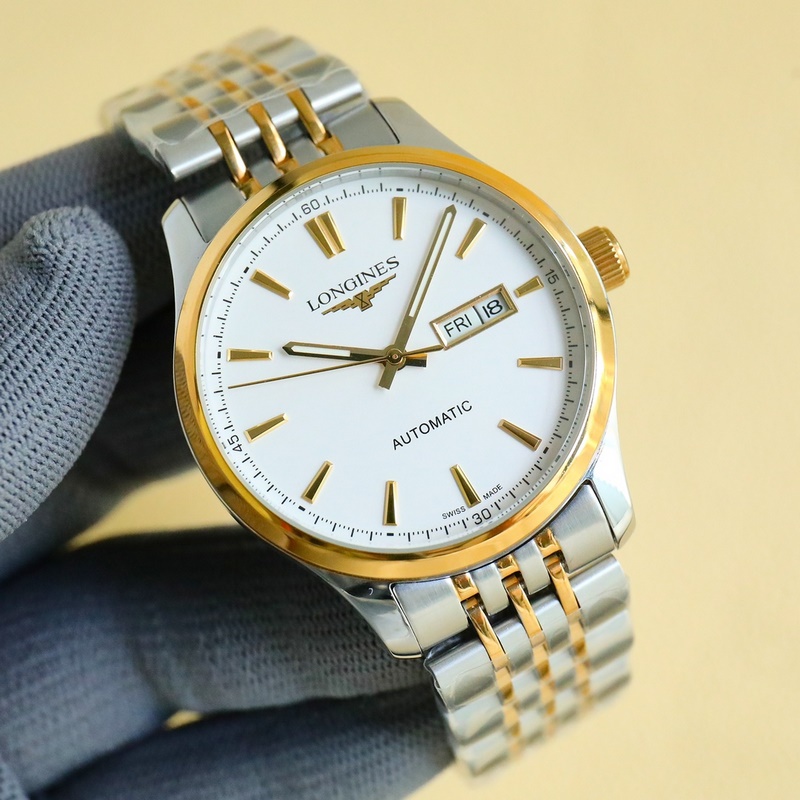 Longines Classic Men's Replica Watch Elegant Big Three Hands Design Superior Quality-5