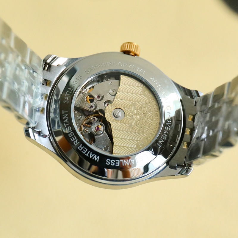 Longines Classic Men's Replica Watch Elegant Big Three Hands Design Superior Quality-6