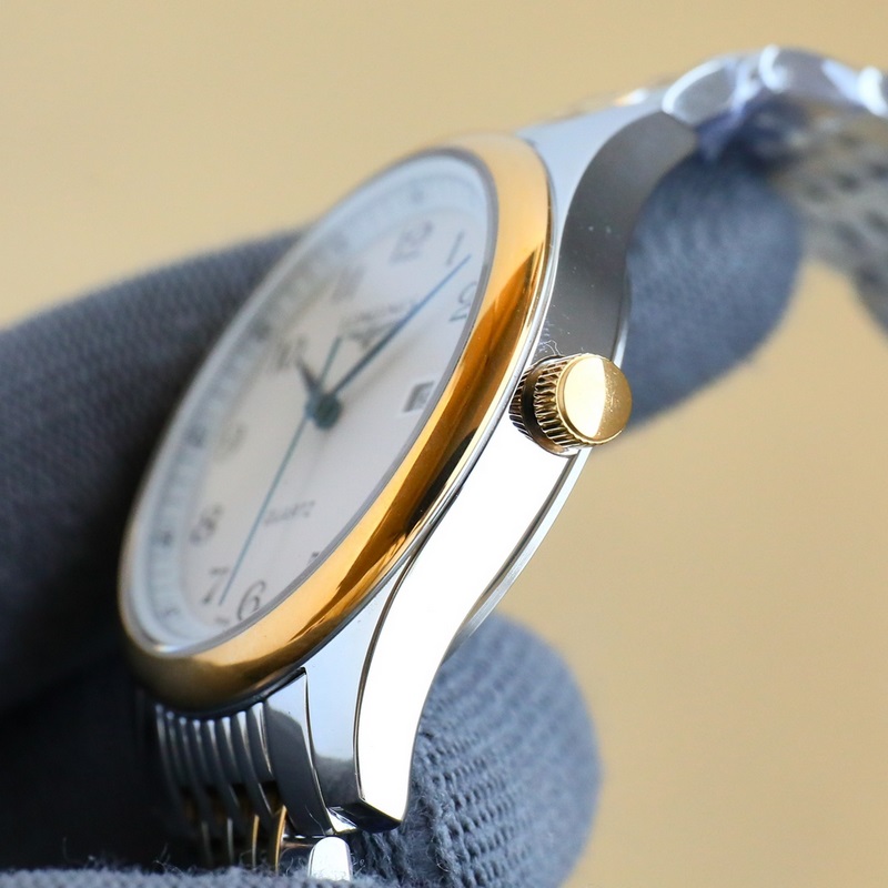 Longines Elegant Couple Replica Watch Minimalist Three-Hand Day-Date Display-6