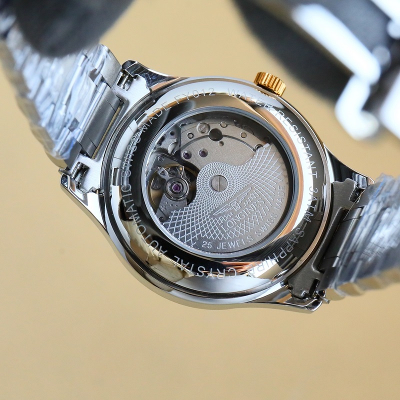 Longines Elegant Couple Replica Watch Minimalist Three-Hand Day-Date Display-7