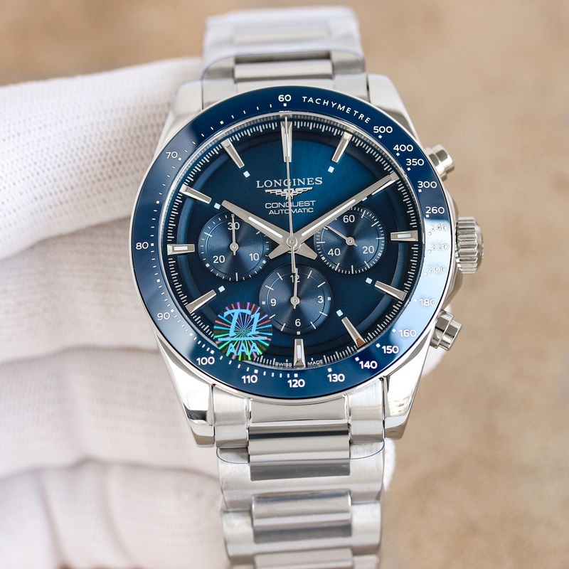 Longines Conquest V.H.P. Unique Design&Practical Features-3