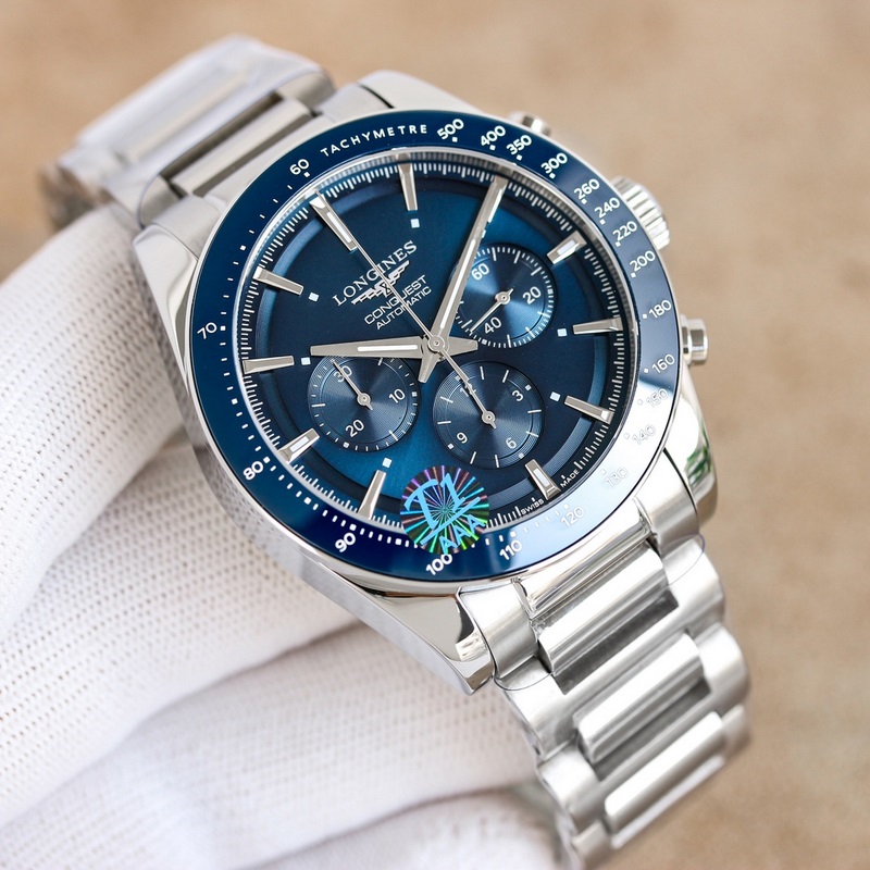 Longines Conquest V.H.P. Unique Design&Practical Features-4